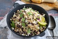 Fiesta Rice and Black Bean Salad
