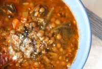 Hearty Italian Lentil Sausage Soup