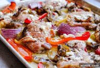 Sheet Pan Artichoke Chicken Dinner