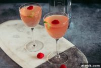 Raspberry Tequila Fizz
