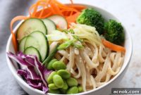 Silken Sesame Rice Noodles