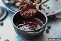 Smoked Berry Whiskey Glaze