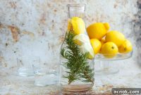 Aromatic Lemon Rosemary Infusion
