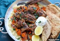 Sweet and Savory Za’atar Chicken Thighs with Carrots and Currants