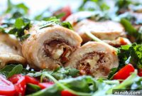Prosciutto-Wrapped Grilled Chicken Rolls