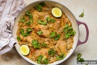 Quick Salsa Verde Chicken and Rice