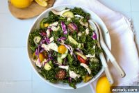 Effortless Mediterranean Kale Salad