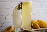 Aromatic Homemade Lavender Lemonade