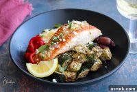 Bright Lemon Garlic Salmon
