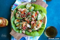Effortless Shrimp Avocado Boats