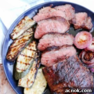 tri tip on plate square