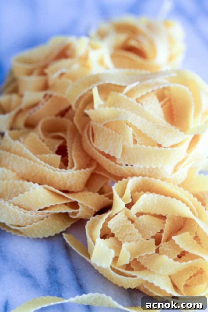 Reginelle egg pasta