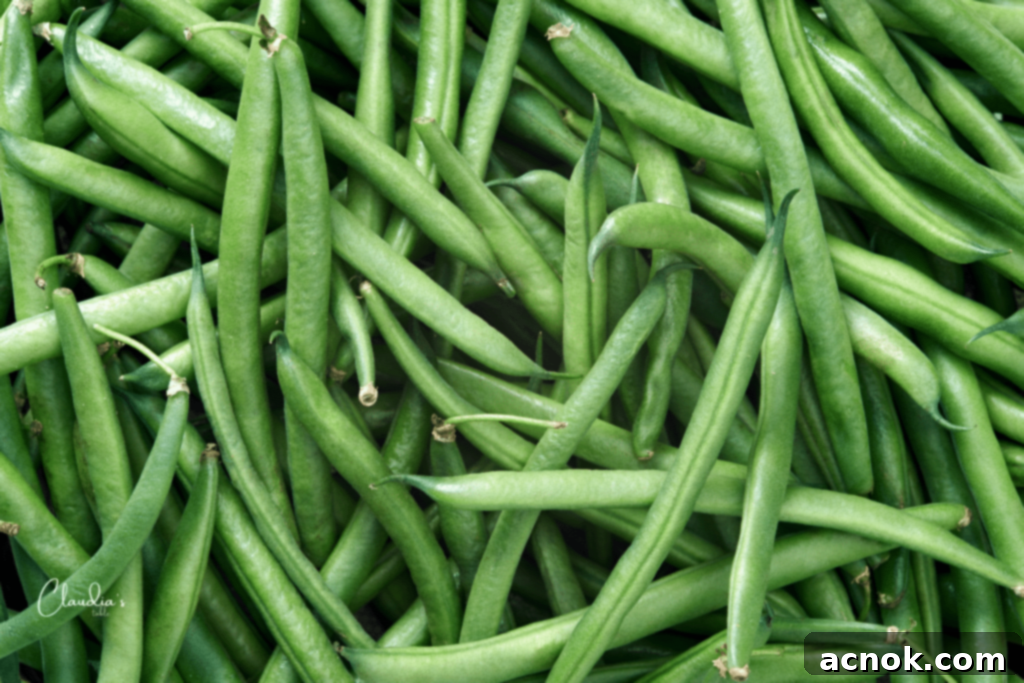 green beans