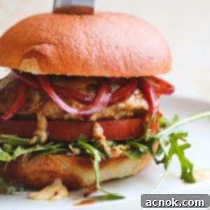Pesto Parmesan Chicken Burgers ready to be served