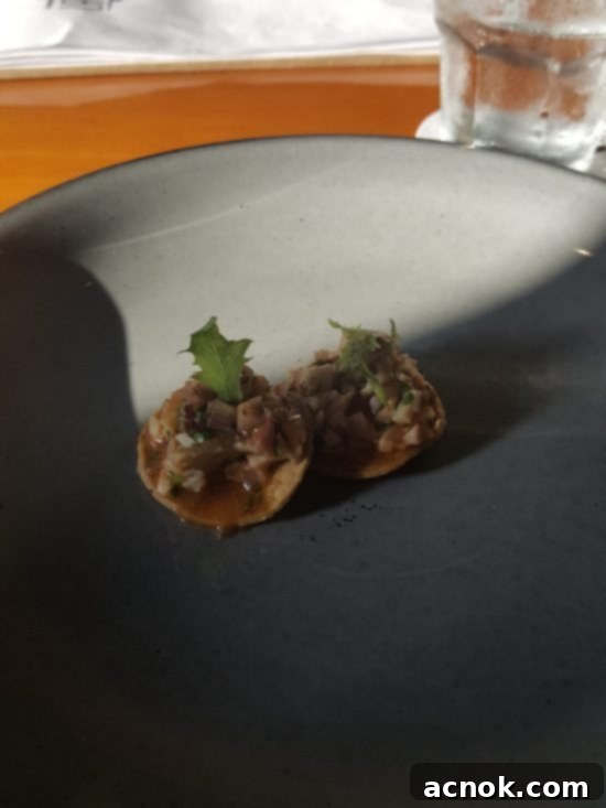 La Revolucion Comedor Mini Ceviche Tostada