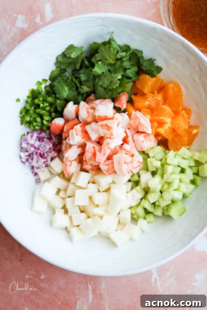 shrimp avocado salad ingredients 