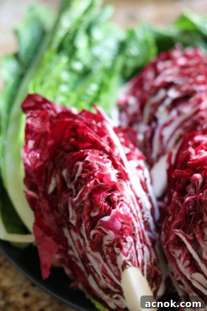 lettuce with salt and pepper on plate