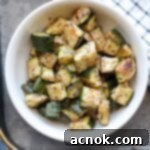 za'atar zucchini in plate on try with napkin