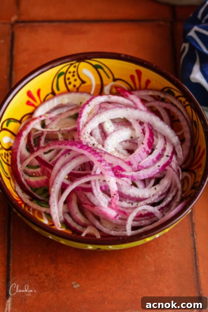 pickled red onions for tacos