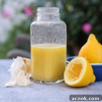 Easy Lemon Dijon Dressing