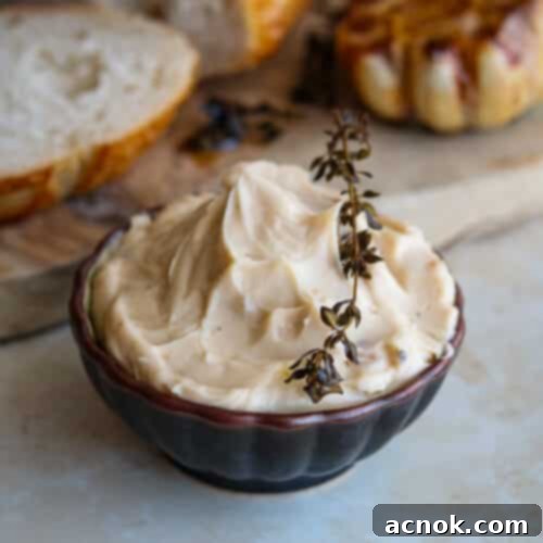 roasted garlic compound butter recipe