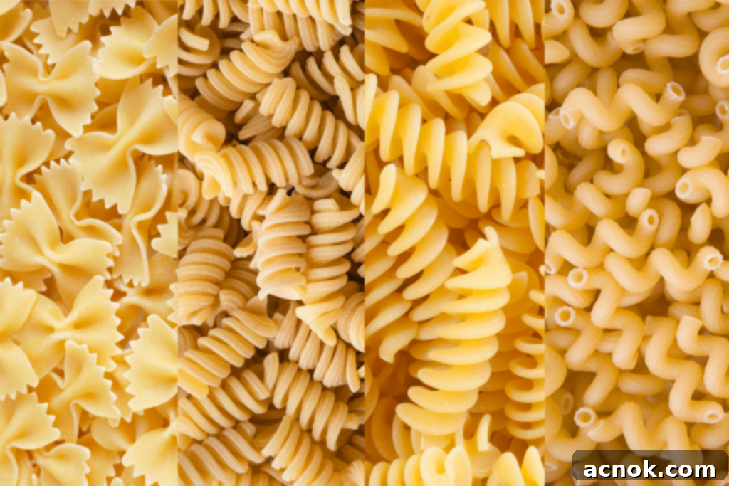 the best shapes for pasta salad