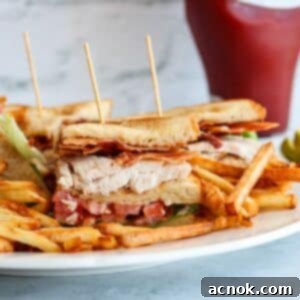 Classic Turkey Club Sandwich
