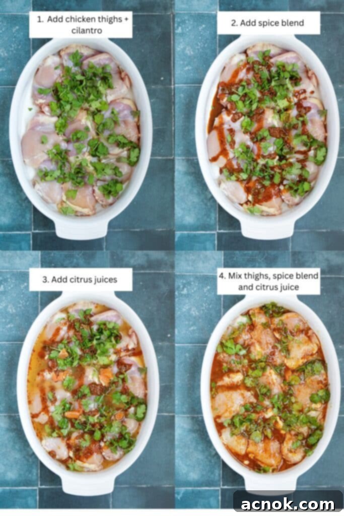 step by step marinading  directions